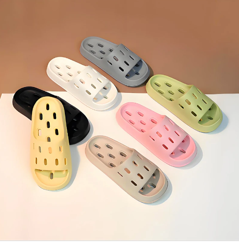 Why Do Bathroom Slippers Have Hollow Designs? The Science Behind Quick-Drying Footwear