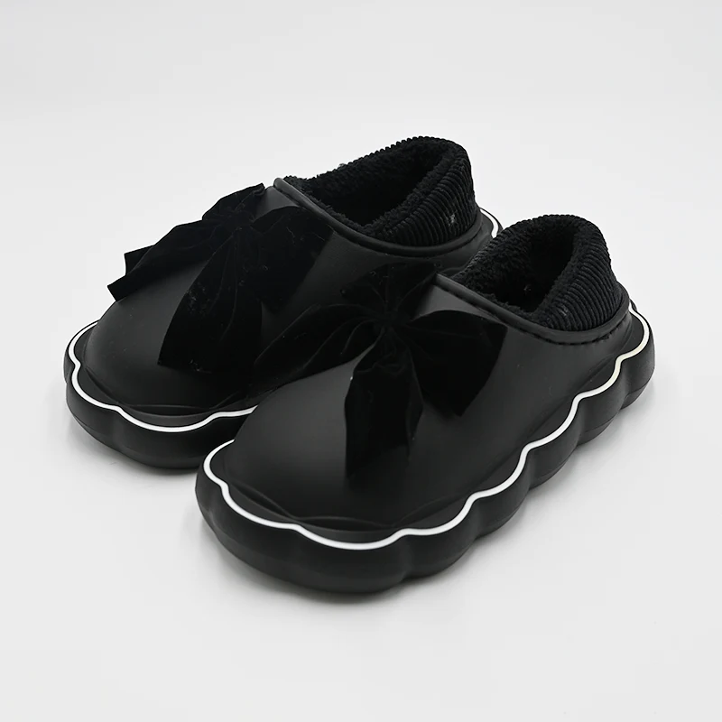 Bow Cotton Slippers