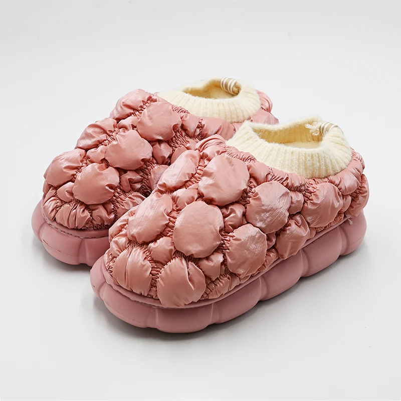 Bubble Ball Cotton Slippers