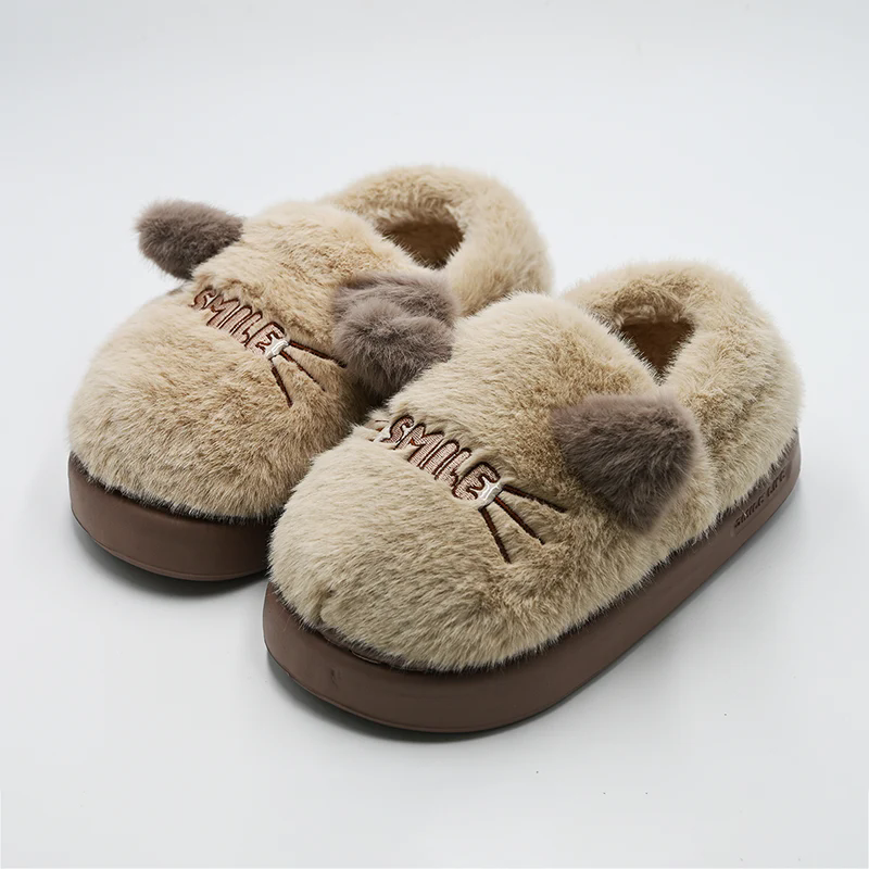 Cute Mouse Cotton Slippers